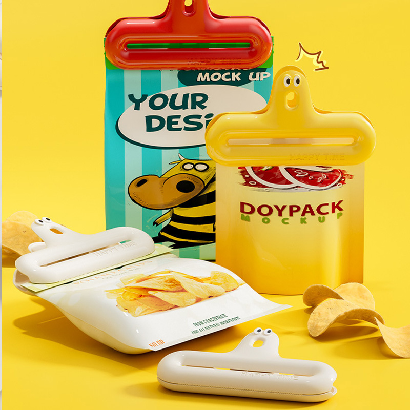 1/4 cartoon sealing clip moist - Food Storage Roll Bags avaliação e preço