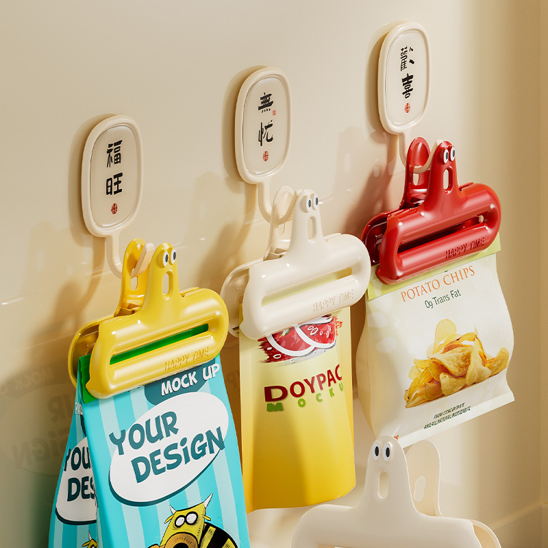 1/4 cartoon sealing clip moist - Food Storage Roll Bags avaliação e preço