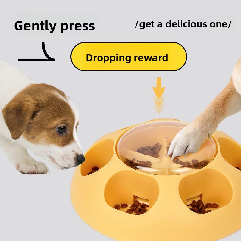 Dog Puzzle Toys Push Type Feed - Food Storage Small avaliação e preço