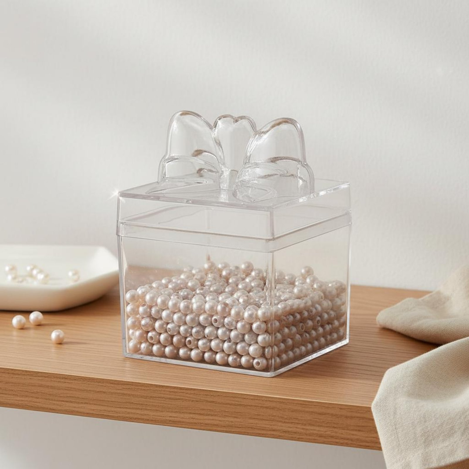 Clear Plastic Candy Box with R - Food Storage Small avaliação e preço