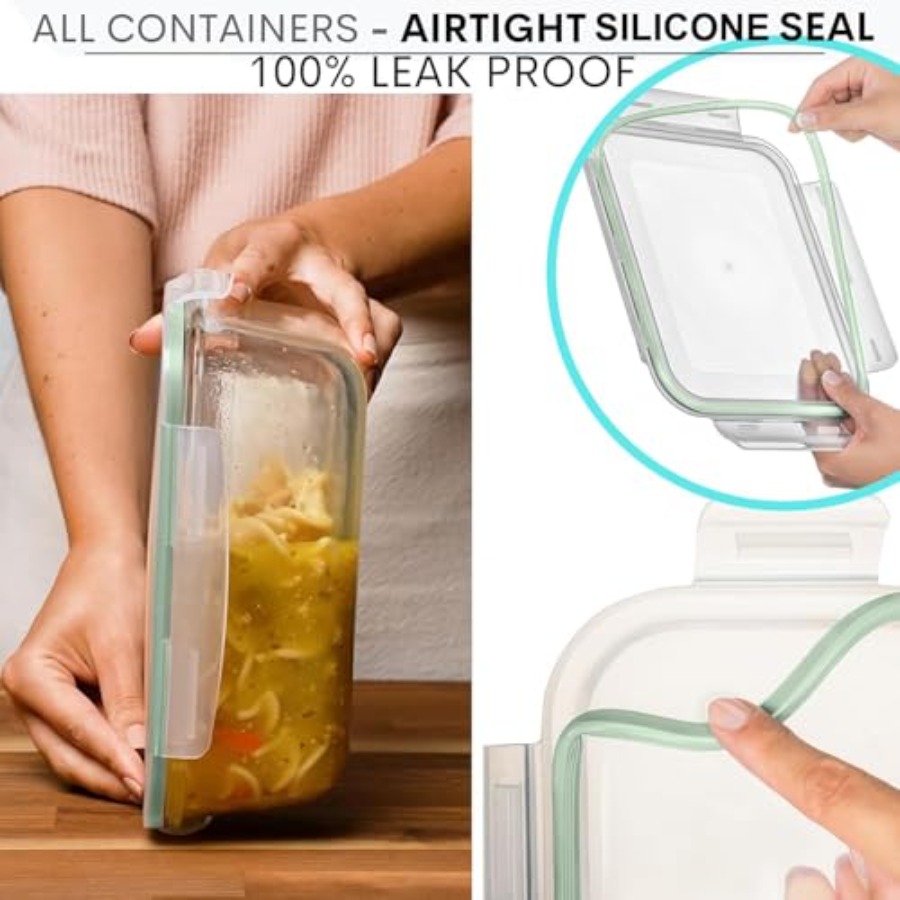 10 Cups/ 80 Oz 4 Pc Set of 2 G - Food Storage And Container avaliação e preço