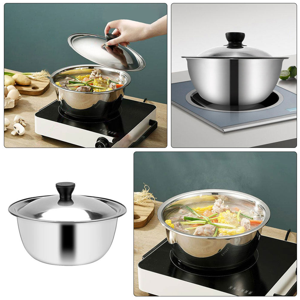 1Set Stainless Steel Mixing Bo - Egg Storage Holder avaliação e preço