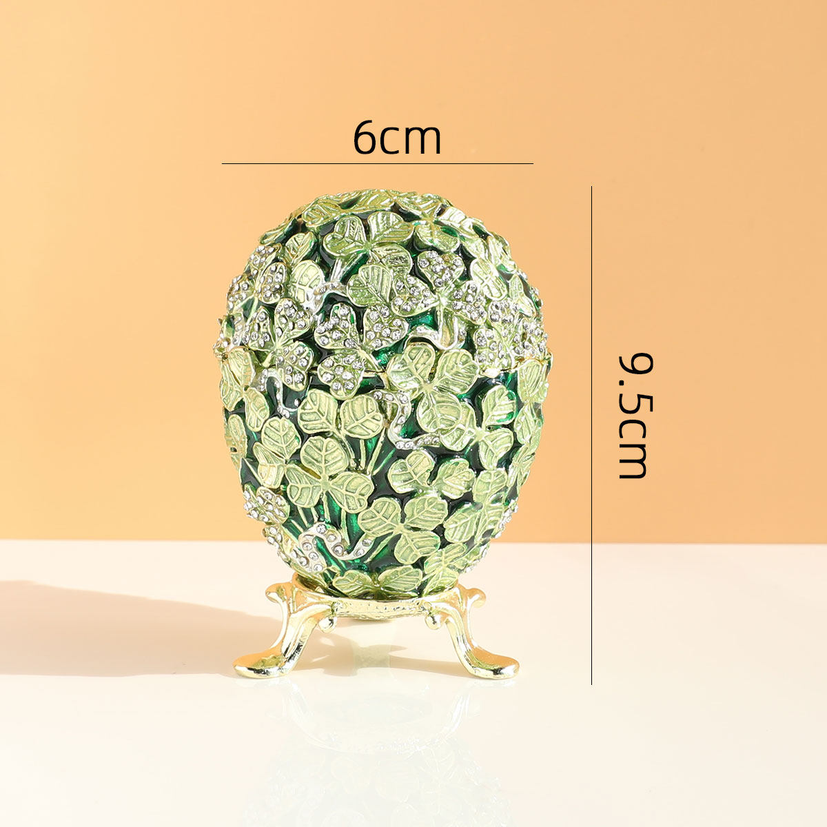 Easter Egg Trinket Box, Faberg - Egg Storage Holder avaliação e preço