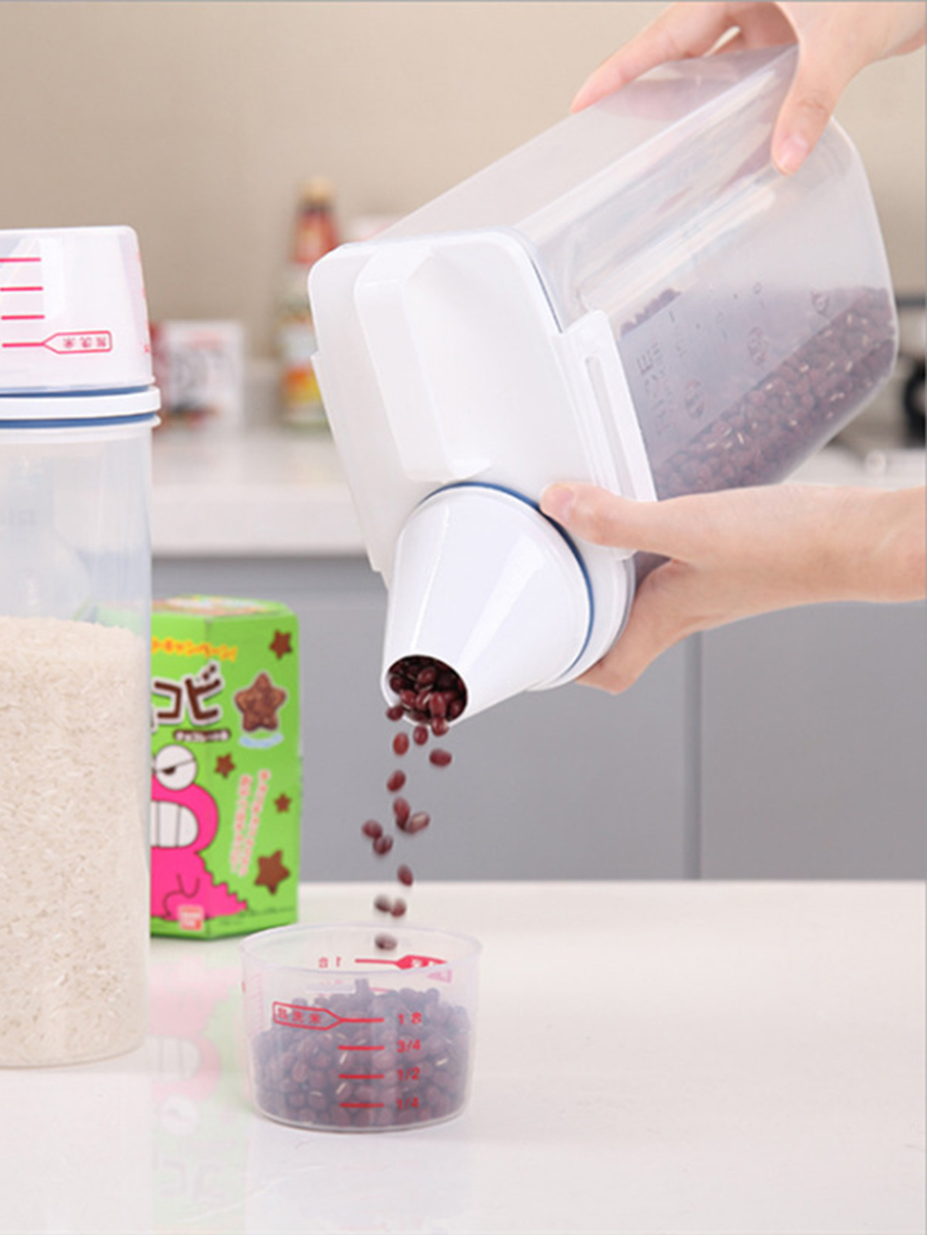 Large Capacity Plastic Rice Bu - Food Storage Large Plastic Containers avaliação e preço