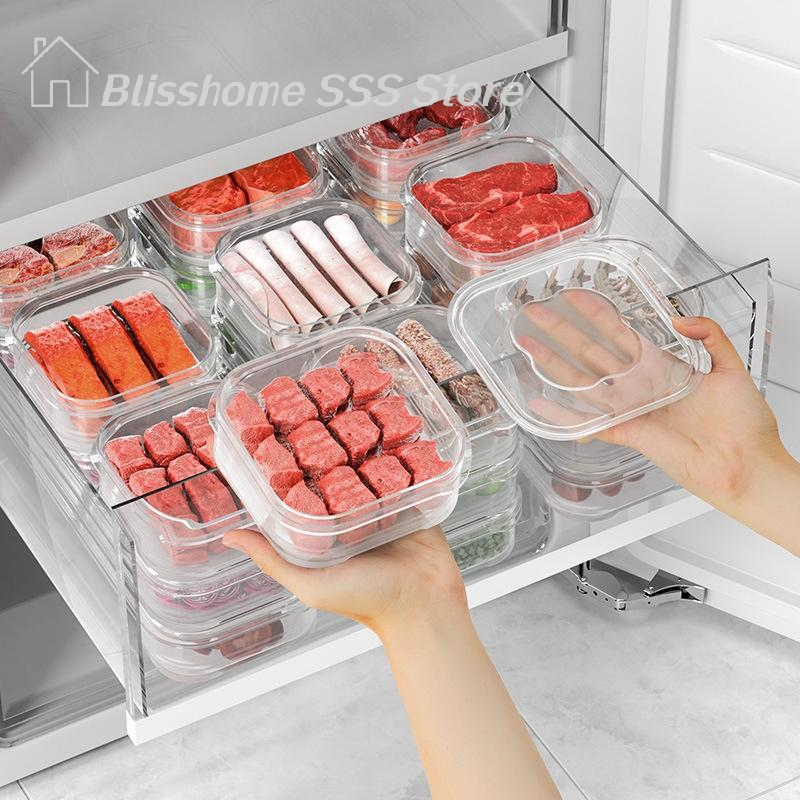 【S】5/10PCS Freeze Meat Preserv - Food Storage System avaliação e preço