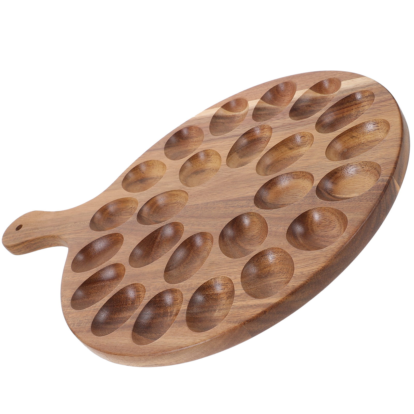 Acacia Egg Tray Storage Rack D - Egg Storage Holder avaliação e preço