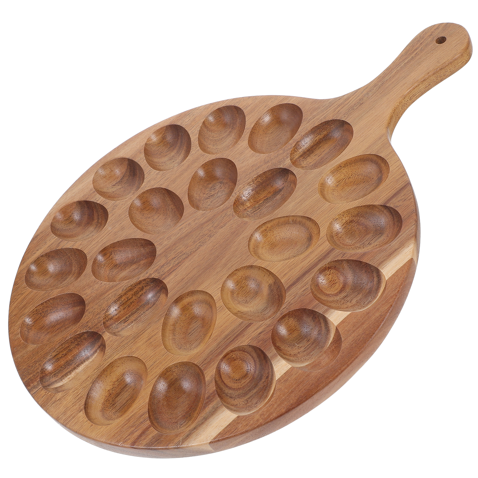 Acacia Egg Tray Storage Rack D - Egg Storage Holder avaliação e preço