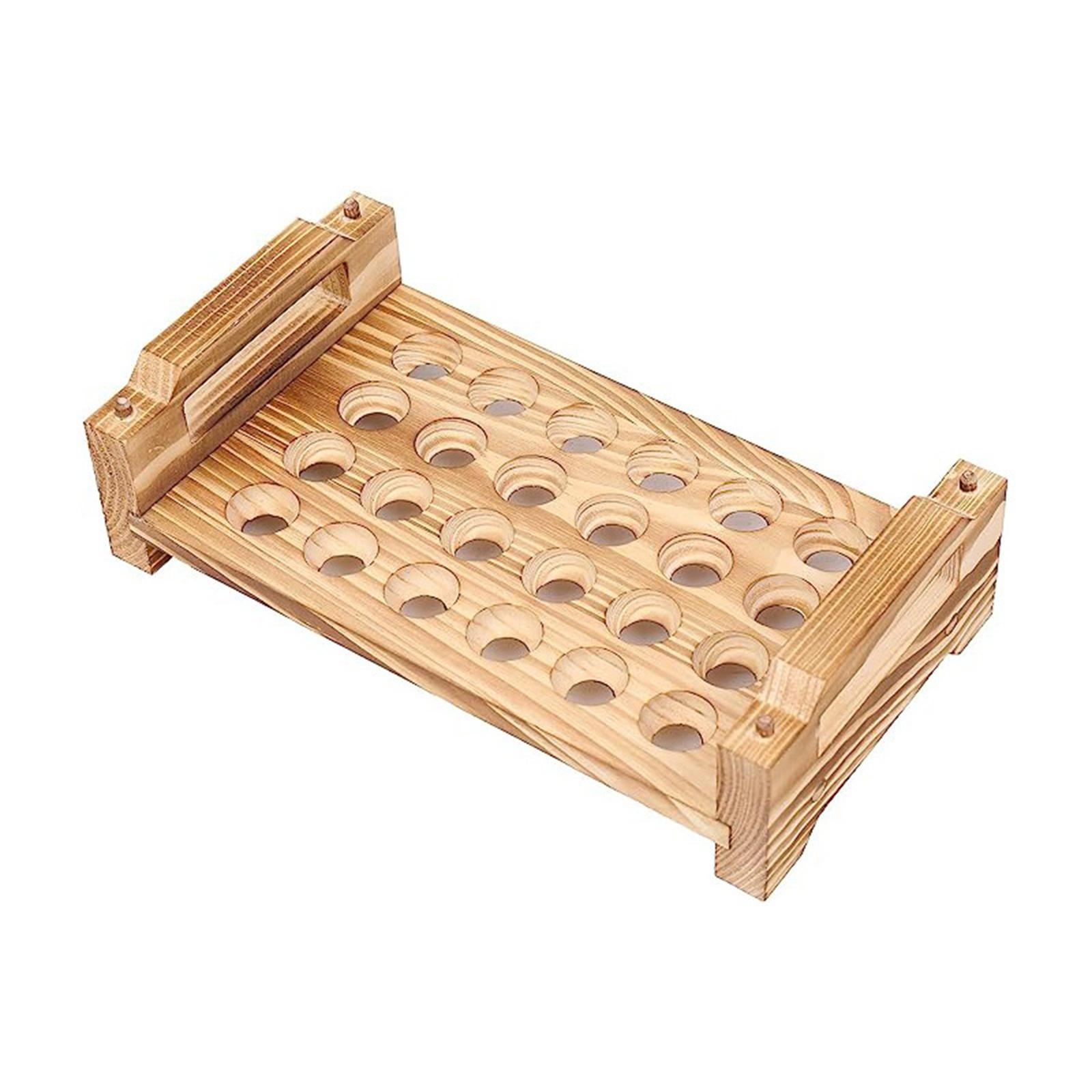 Stackable Wood Egg Holder Rack - Egg Storage Holder avaliação e preço