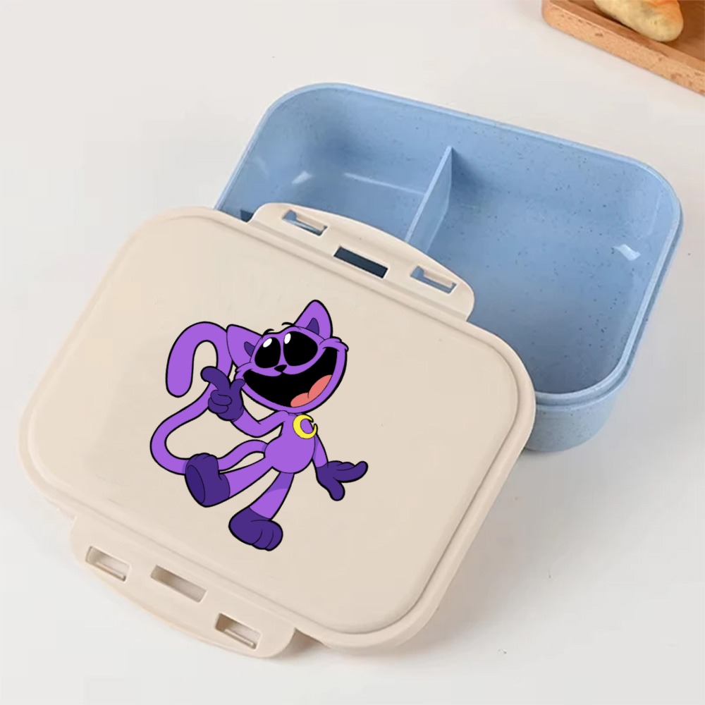 Cartoon Poppy Playtime Blue Lu - Food Storage Large Plastic Containers avaliação e preço
