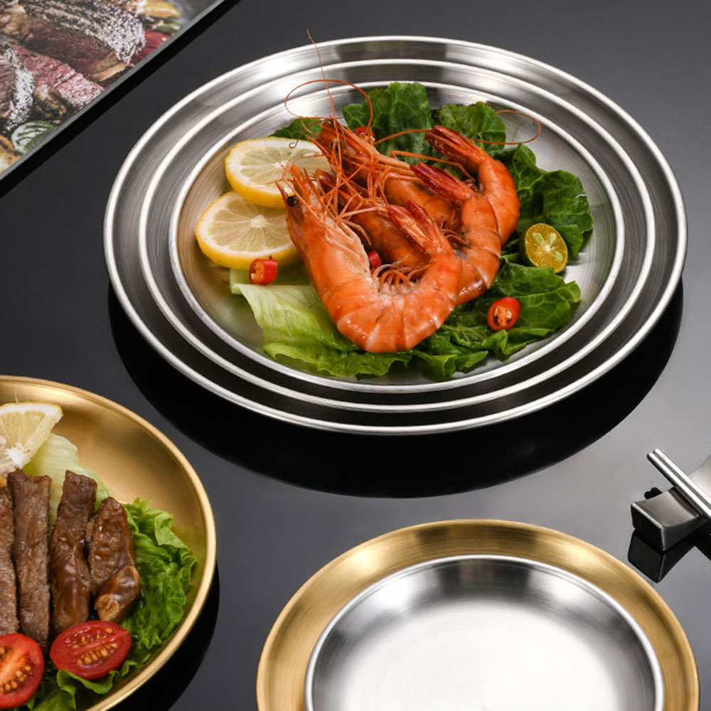8Pcs Metal Dining Dish Stainle - Food Storage Metal Box avaliação e preço