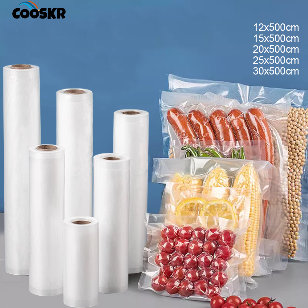 Food Vacuum Bags Sealer Storag - Food Storage Roll Bags avaliação e preço