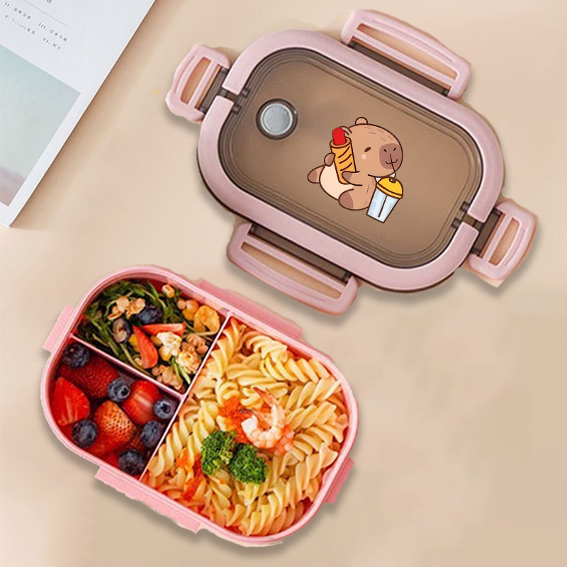 Capybara Bento Lunch Box Anime - Food Storage And Container avaliação e preço