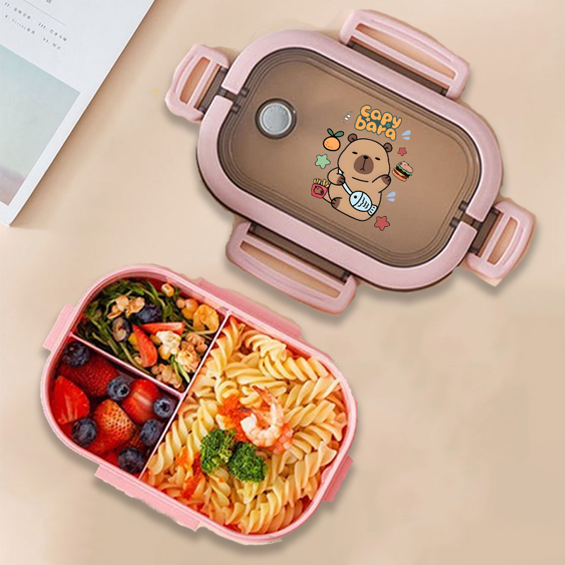 Capybara Bento Lunch Box Anime - Food Storage And Container avaliação e preço