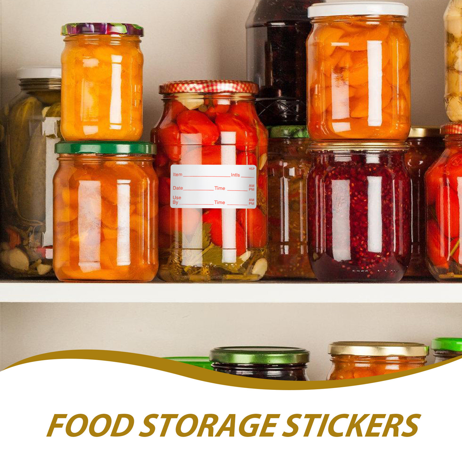 1 Roll Freezer Labels Removabl - Food Storage Restaurant avaliação e preço