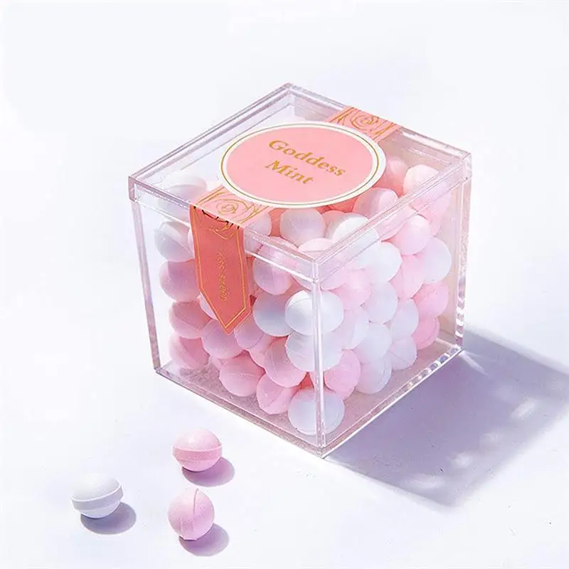 12 PCS Transparent Acrylic Box - Food Storage Organization avaliação e preço