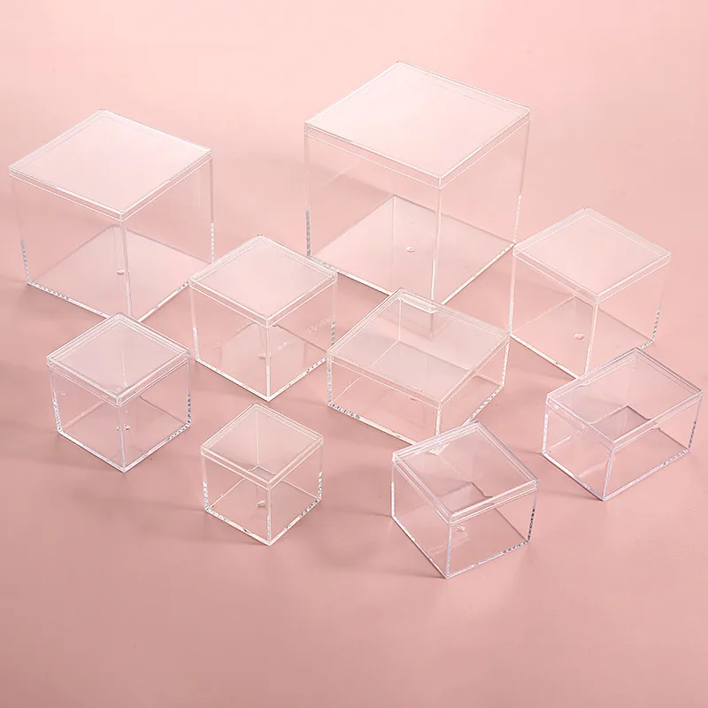 12 PCS Transparent Acrylic Box - Food Storage Organization avaliação e preço