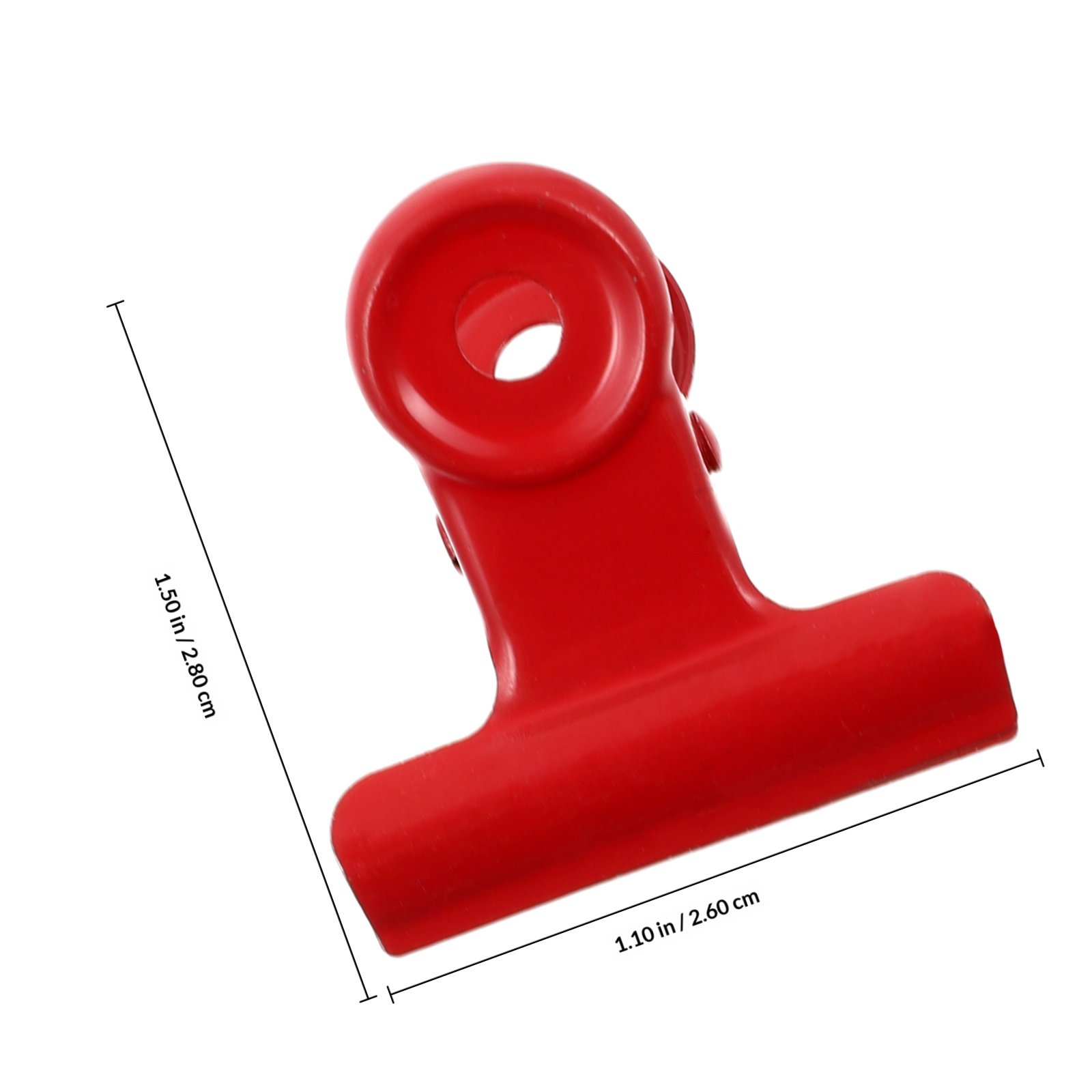 10Pcs Iron Pinch Clamps Multi  - Food Storage Notes avaliação e preço