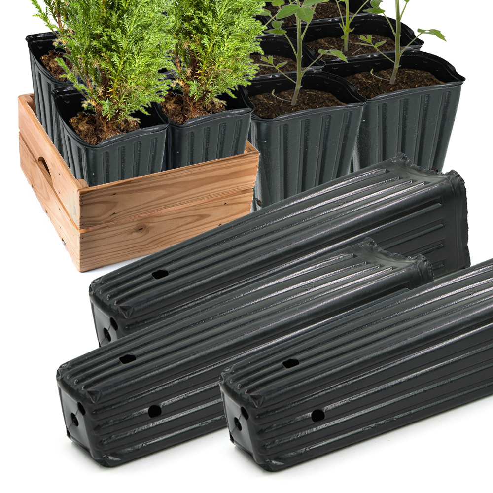 Square Tree Pot with Drainage  - Food Storage Plants avaliação e preço