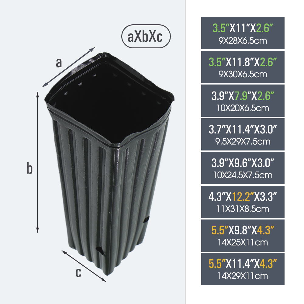 Square Tree Pot with Drainage  - Food Storage Plants avaliação e preço