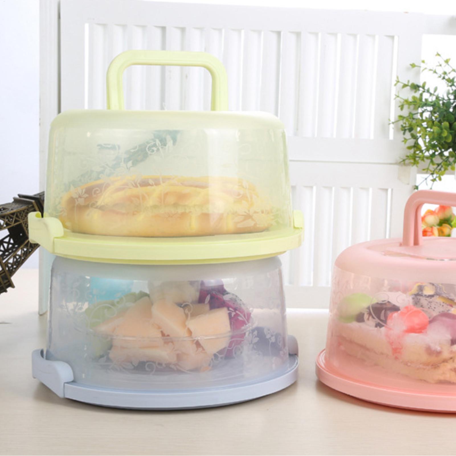 Handheld Cake Carrier Reusable - Food Storage System avaliação e preço