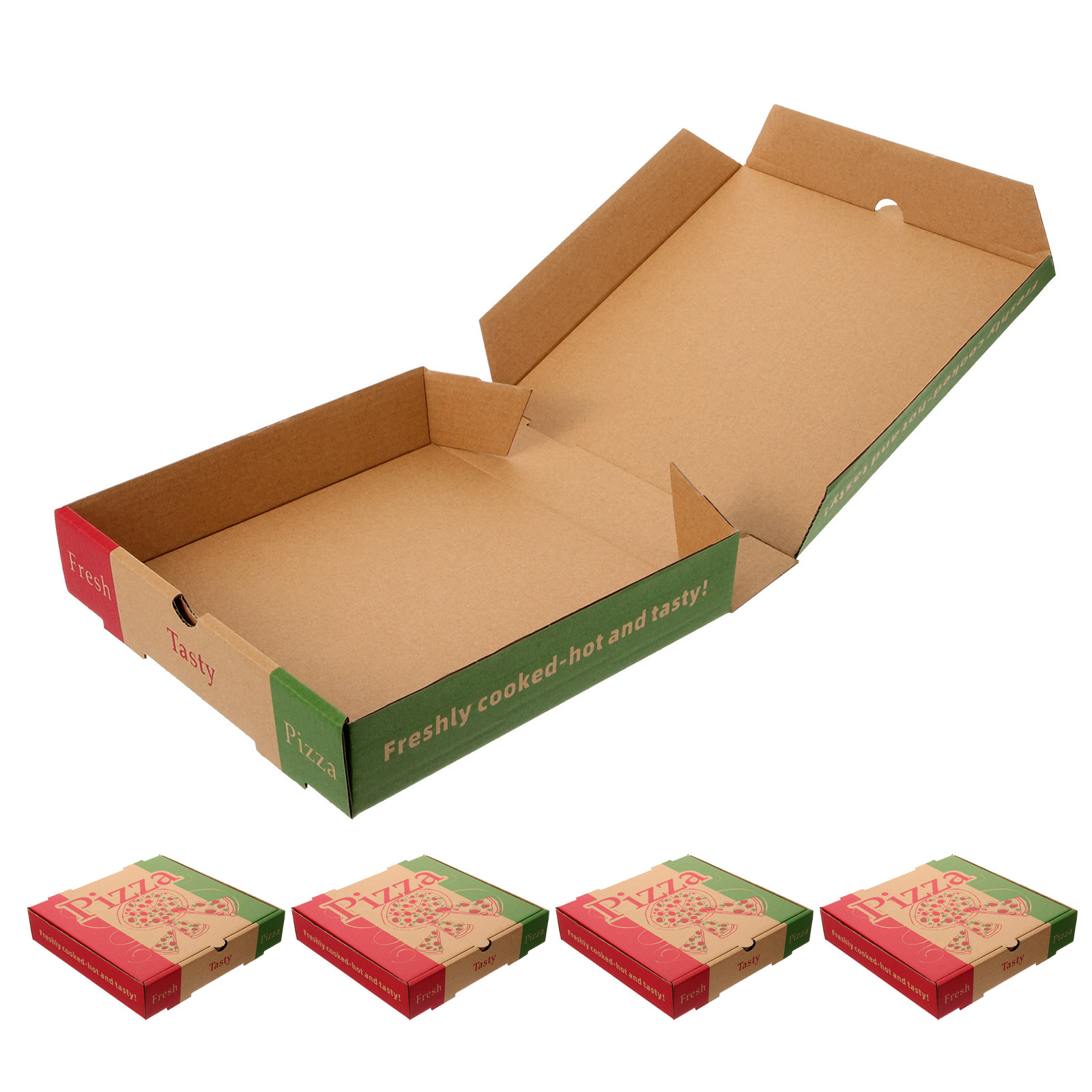5Pcs 8 Inch Foldable Pizza Sto - Food Storage Restaurant avaliação e preço