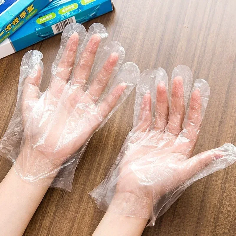 100/200pcs Disposable Gloves B - Food Storage Restaurant avaliação e preço