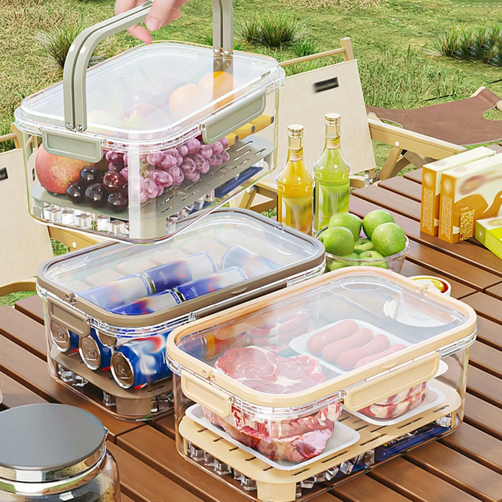 Portable Food Storage Containe - Food Storage Large Plastic Containers avaliação e preço