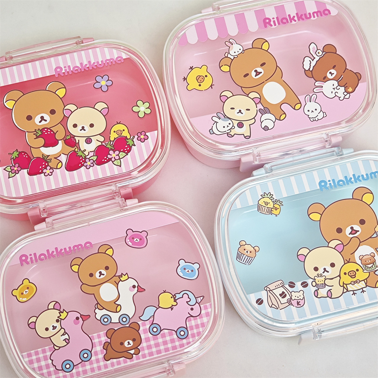 Rilakkuma Lunch Box for Kids S - Food Storage System avaliação e preço