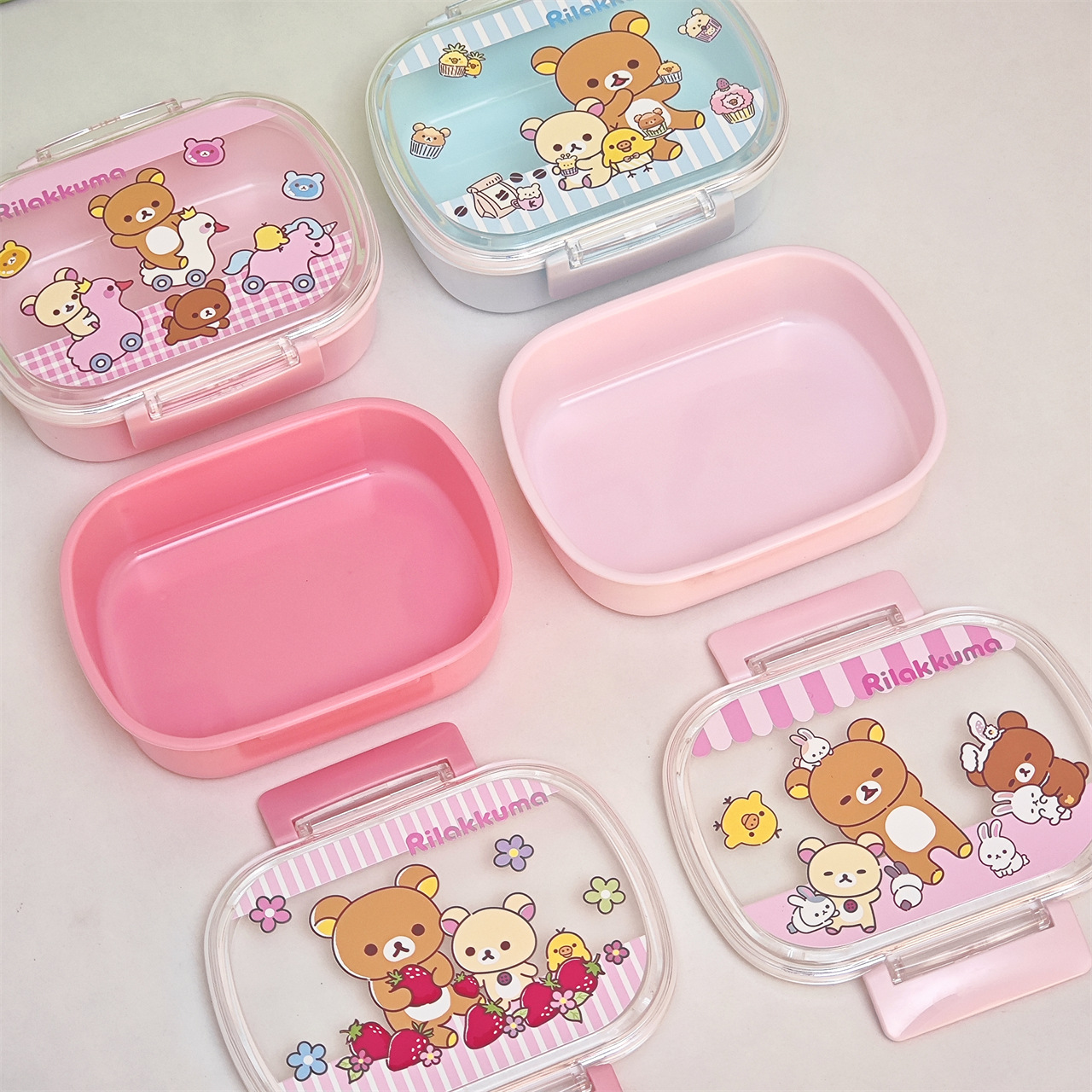 Rilakkuma Lunch Box for Kids S - Food Storage System avaliação e preço