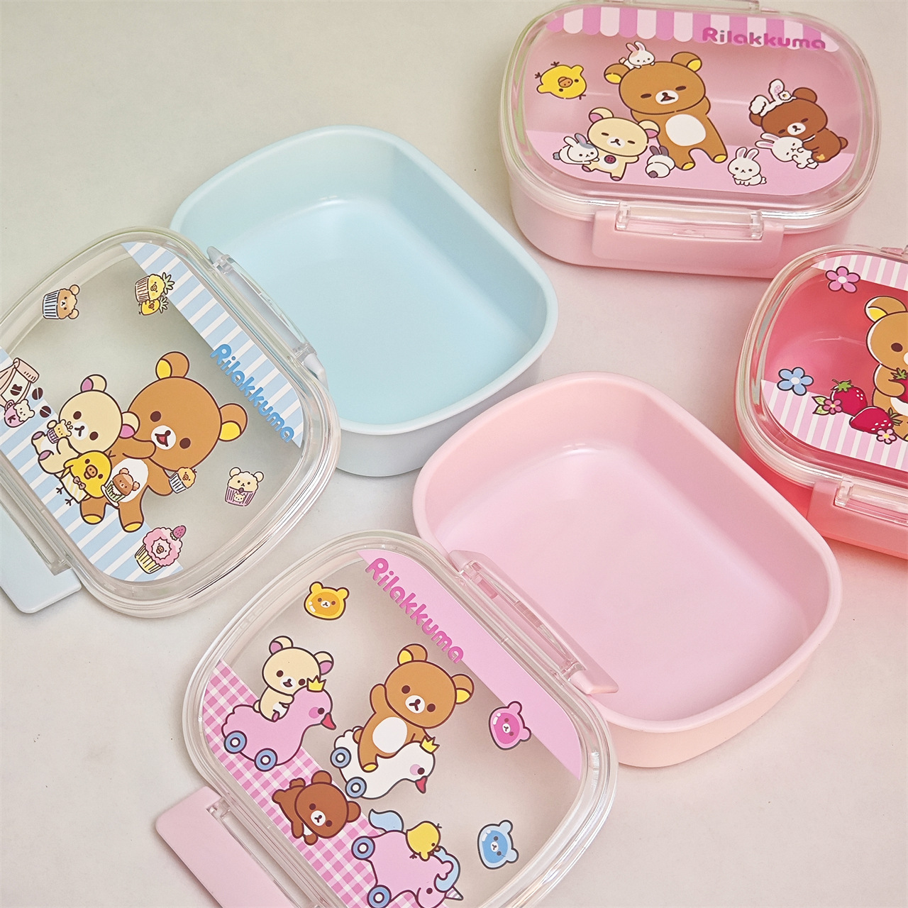 Rilakkuma Lunch Box for Kids S - Food Storage System avaliação e preço