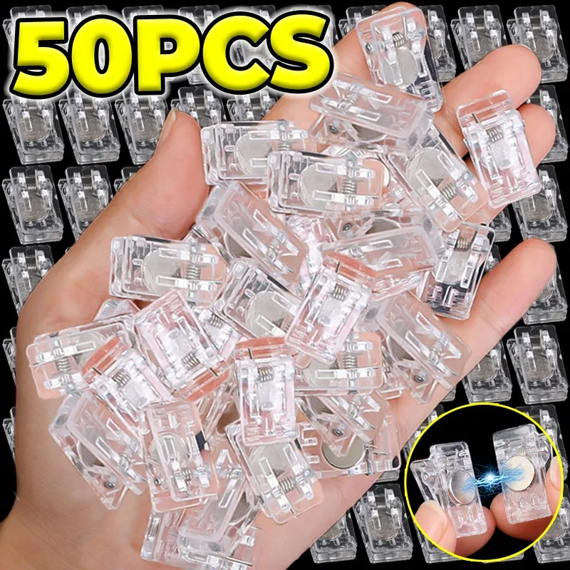 50/10PCS Magnetic Clips Mini T - Food Storage Notes avaliação e preço