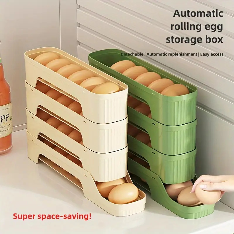 1Pc Detachable Rolling Egg Hol - Egg Storage Holder avaliação e preço