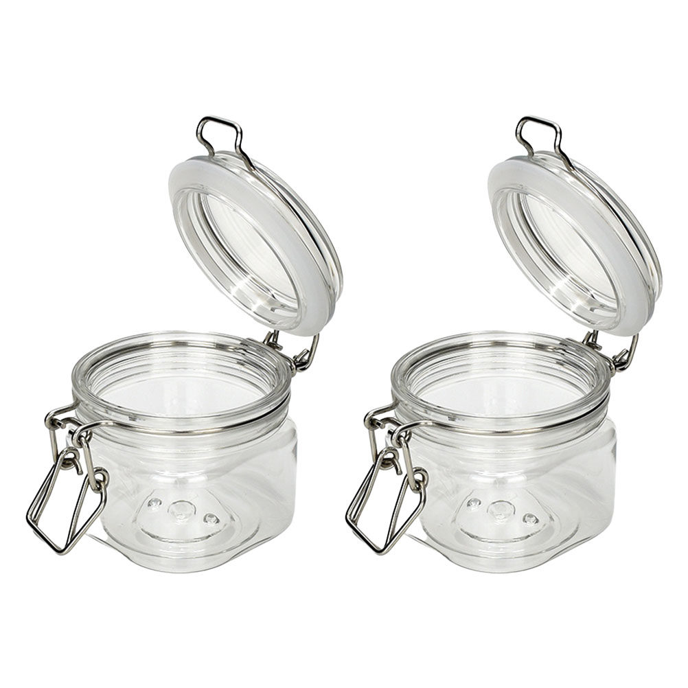 2Pcs Sealed Storage Jars Trans - Food Storage And Container avaliação e preço