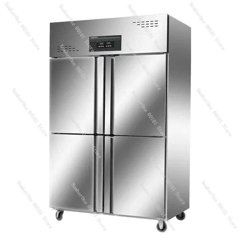 4-Door Commercial Freezer Refr - Food Storage Restaurant avaliação e preço