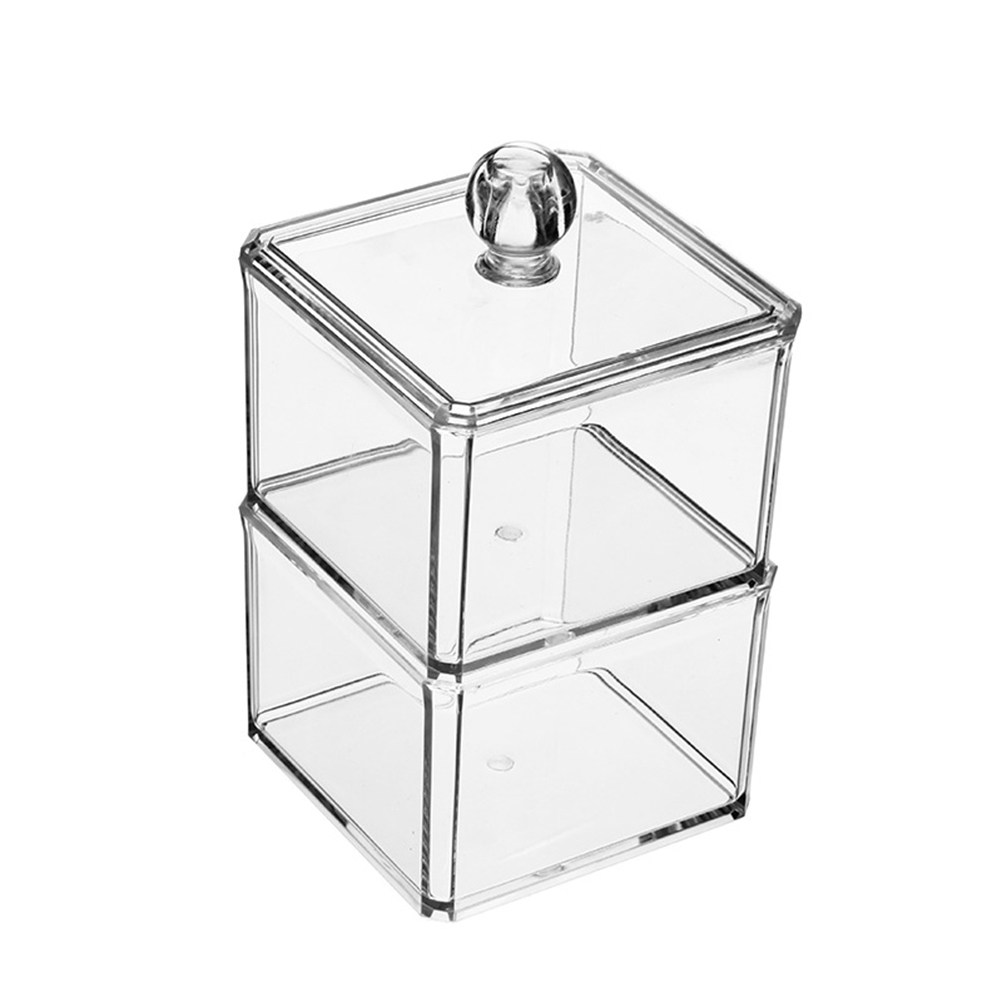 1Pcs Transparent Acrylic Doubl - Food Storage Organization avaliação e preço