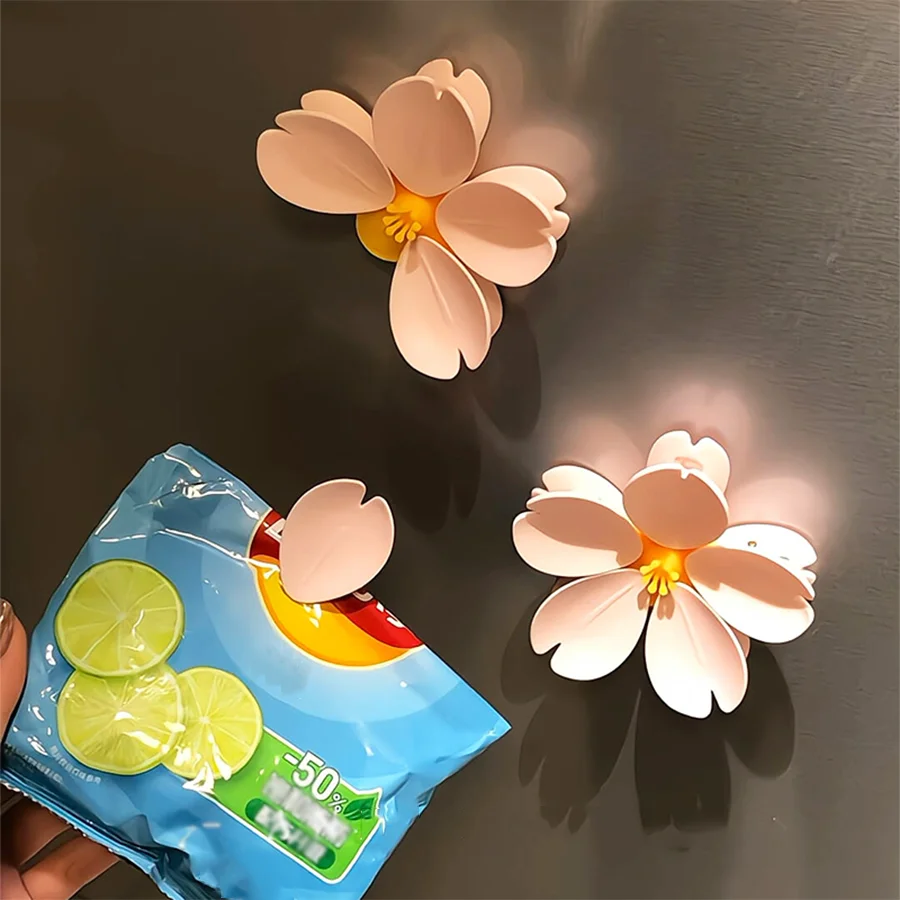 Sakura Magnetic Clip Creative  - Food Storage Plants avaliação e preço