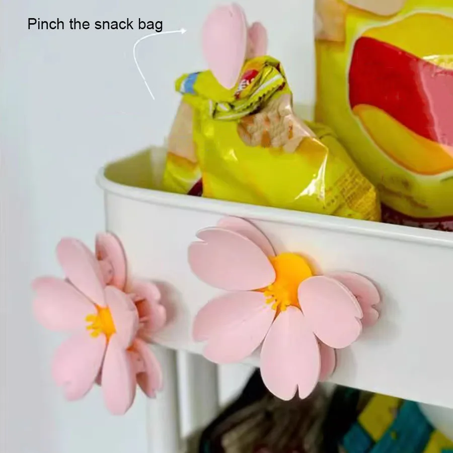 Sakura Magnetic Clip Creative  - Food Storage Plants avaliação e preço