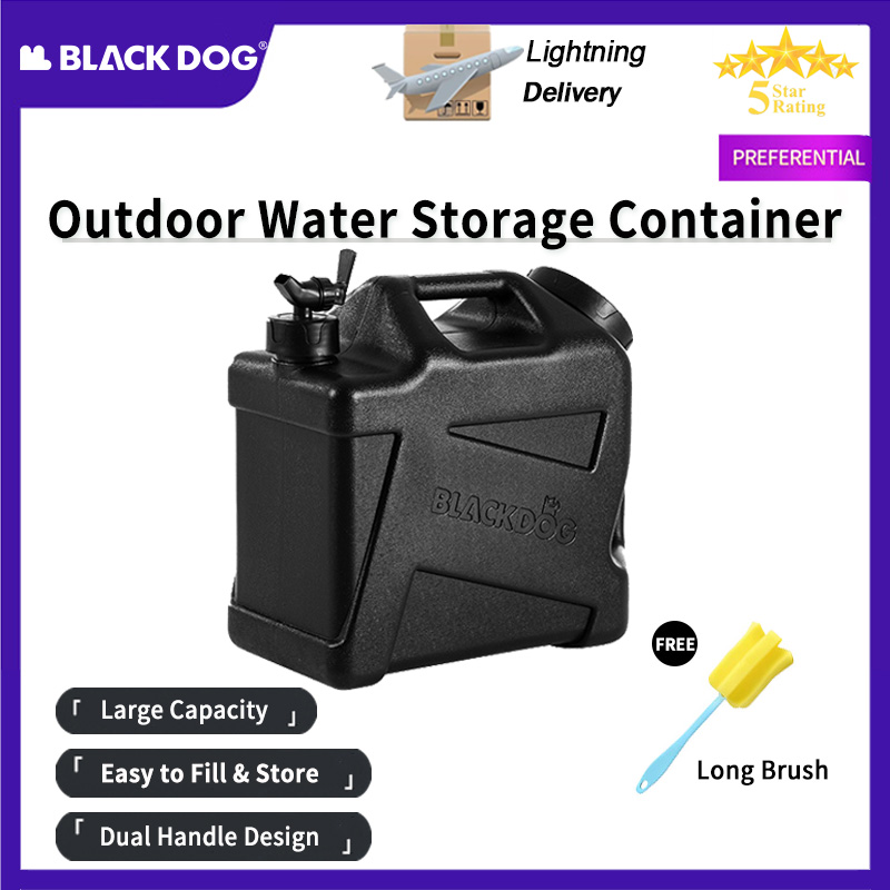 BLACKDOG Large Capacity Water  - Food Storage Large Plastic Containers avaliação e preço