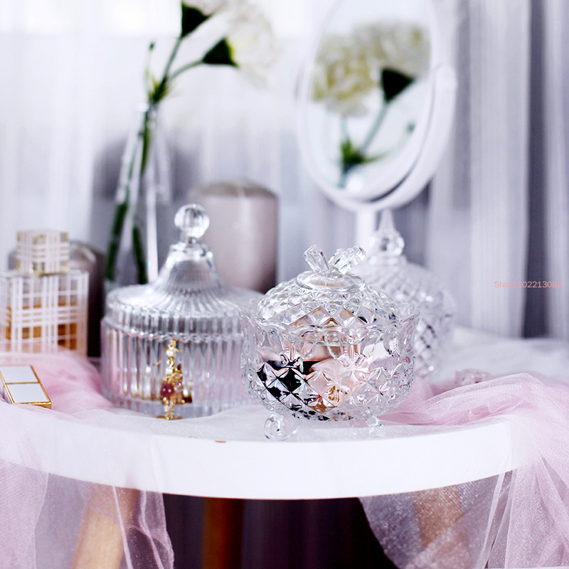 European Crystal Glass Candy J - Food Storage Room avaliação e preço