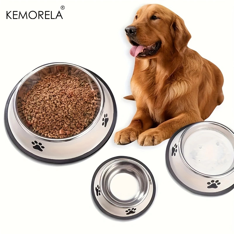 Stainless Steel Pet Dog Bowl F - Food Storage Small avaliação e preço
