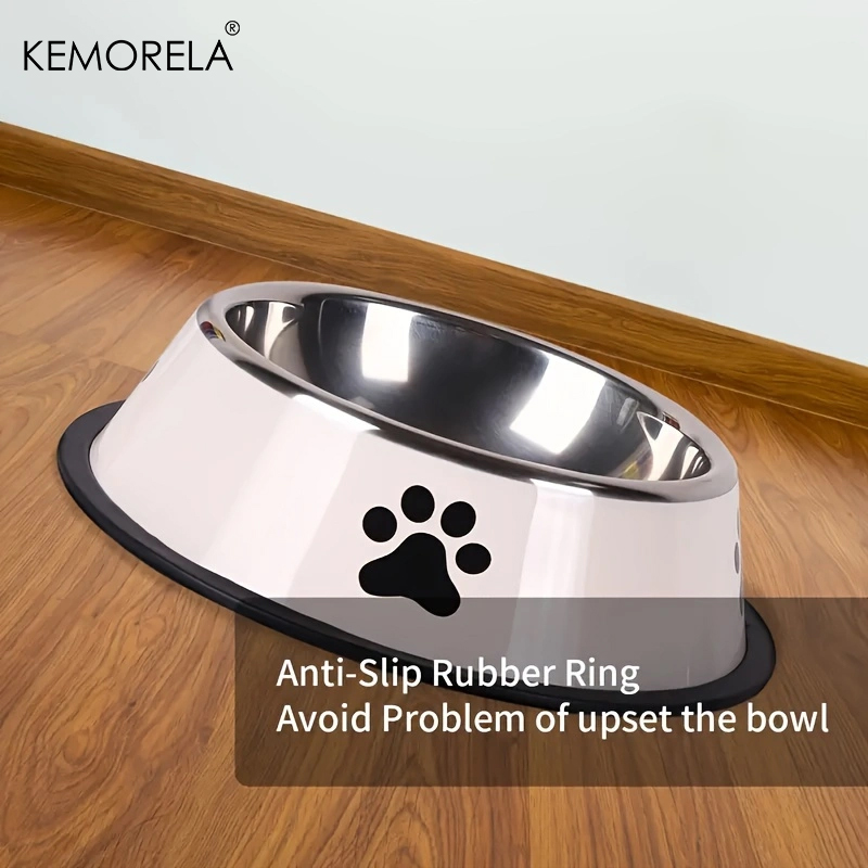 Stainless Steel Pet Dog Bowl F - Food Storage Small avaliação e preço