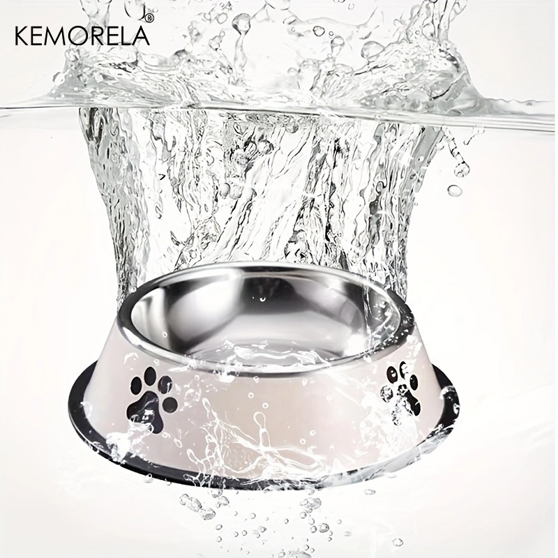 Stainless Steel Pet Dog Bowl F - Food Storage Small avaliação e preço