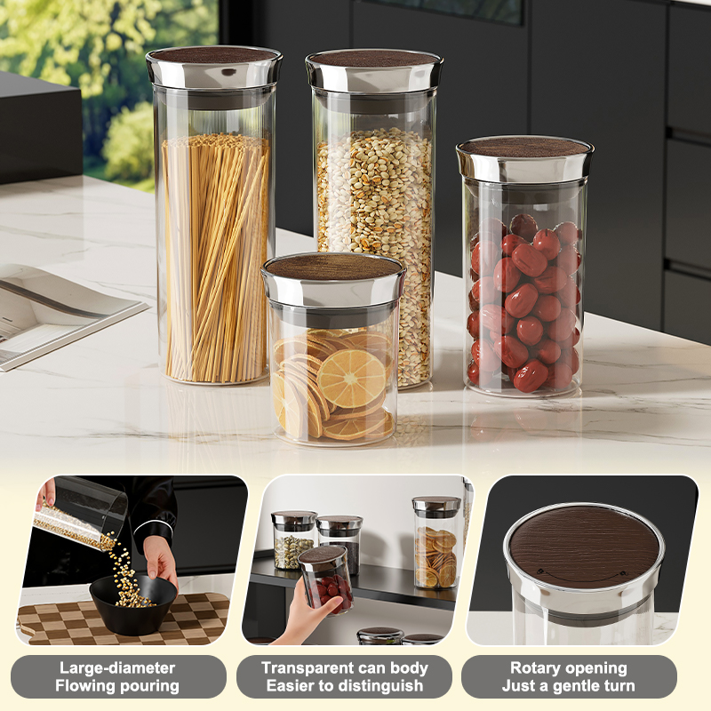 Uforu Food Grade Cereal Contai - Food Storage Large Plastic Containers avaliação e preço