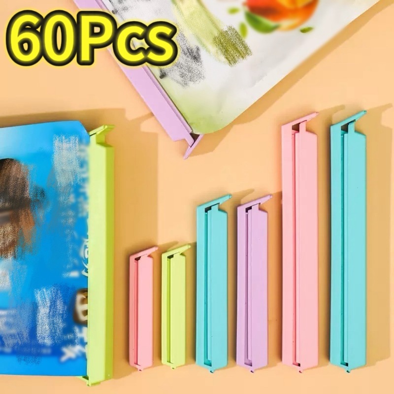 12-60Pcs Portable New Kitchen  - Food Storage Roll Bags avaliação e preço