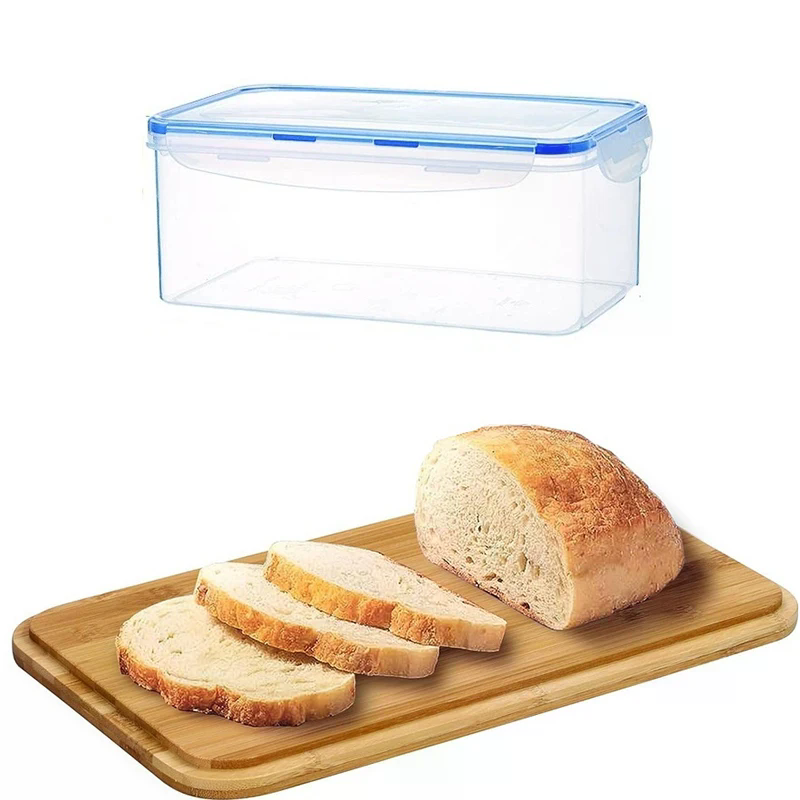 Plastic Bread Storage Box Airt - Food Storage Organization avaliação e preço