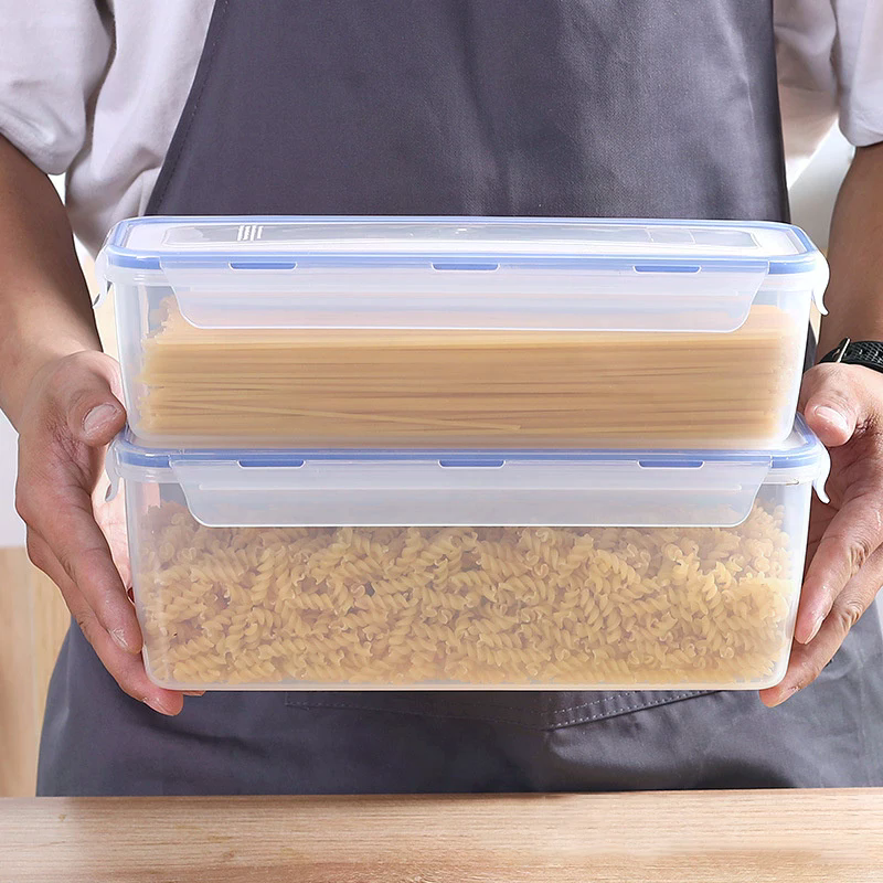 Plastic Bread Storage Box Airt - Food Storage Organization avaliação e preço