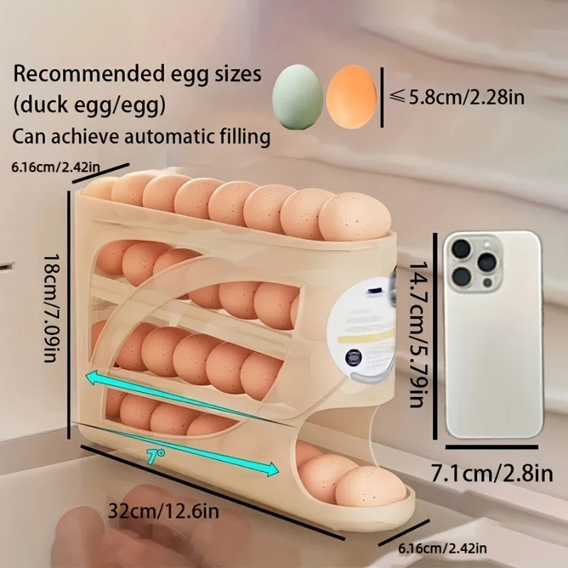 Refrigerator Egg Holder Automa - Egg Storage Holder avaliação e preço