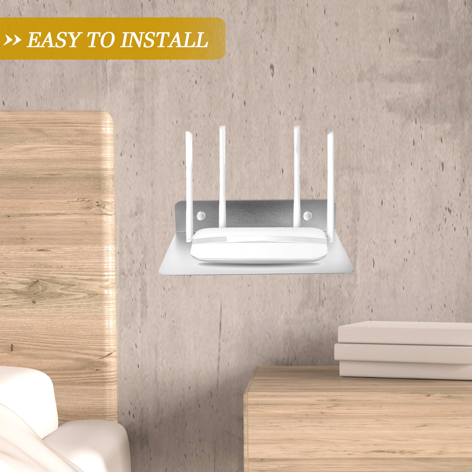 Wall Mount Shelf Aluminum Smal - Food Storage Small avaliação e preço