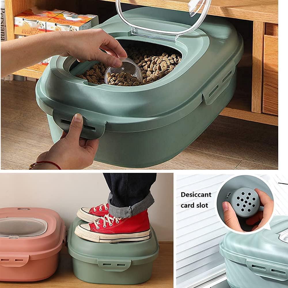 Foldable Pet Food Storage Cont - Food Storage Large Plastic Containers avaliação e preço