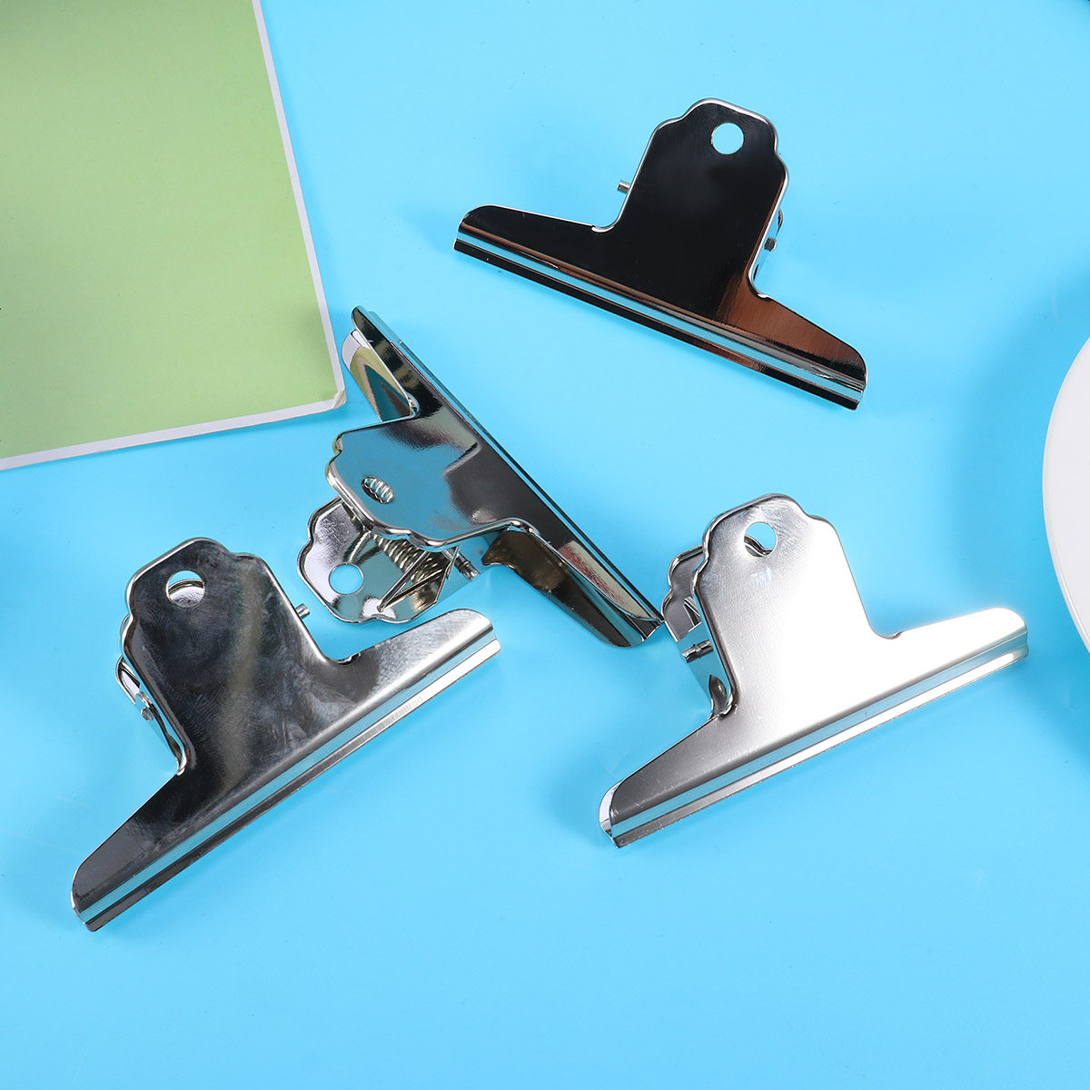 10Pcs Metal Book Clips Stainle - Food Storage Notes avaliação e preço